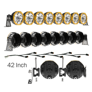 42 Inch Offroad 4x4 Spot LED Light Bar Luz Barras Led para Automóvil