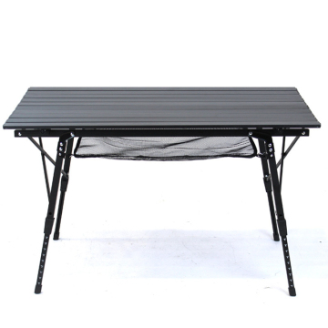 Rolled Up Egg Roll Camping Table: Outdoor Picnic Table with Storage Bag