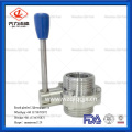 Stainless Steel Sanitary Heavy Type Welded Butterfly Valve