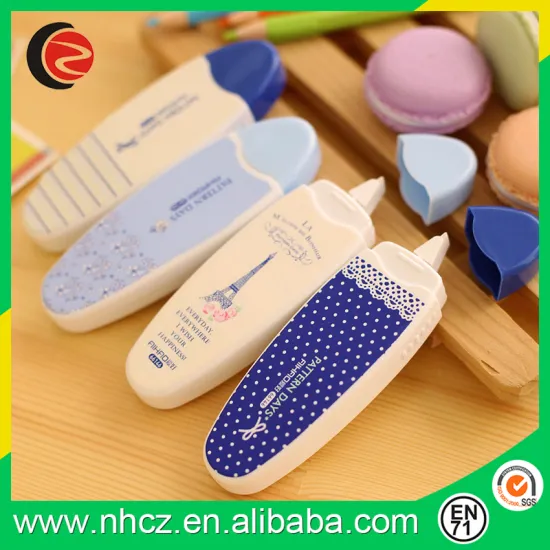 2016 High quality creative plastic correction tape