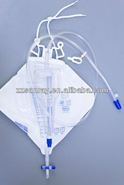 urine drainage bag with urine meter