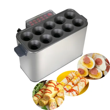 High-Speed 10-Hole Electric Omelette & Sausage Maker Machine, 1400W