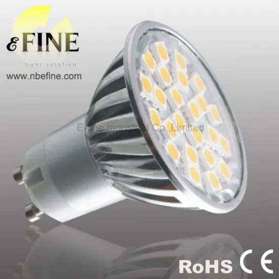 5050 SMD led lumen GU10 CE ROHS ningbo