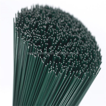 18 Inch 46cm Green Florist Wire 18 Gauge 1.2mm Metal Craft Wire for Flowers and DIY Projects