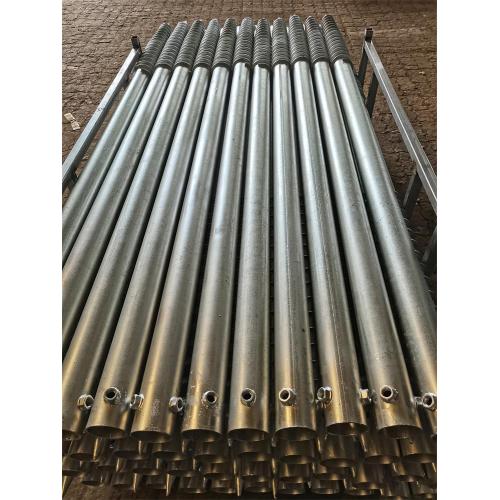 Galvanized Steel Screw Pile No Dig Ground Screw