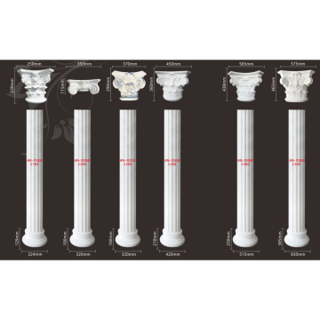 PU Römische Säule Säule Home Dekoration Baustoff