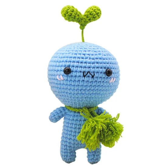 DIY Cute Baby Gift Grass Doll Hand Crochet Toys Crochet Toys