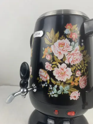 Electric Kettle Water Boiler: Plastic Body Hot Steel Stainless Baby Milk Kettle