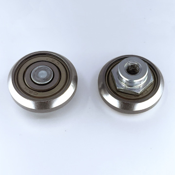 CPA28-2Z Prismatic Roller voor T- en U-Rail, 28 mm, excentrieke stud, dubbele schilden