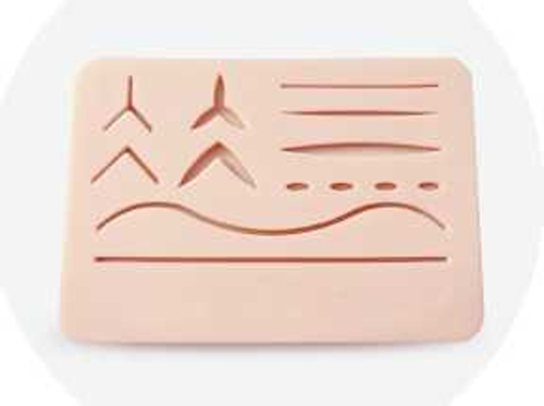 Suture training pad