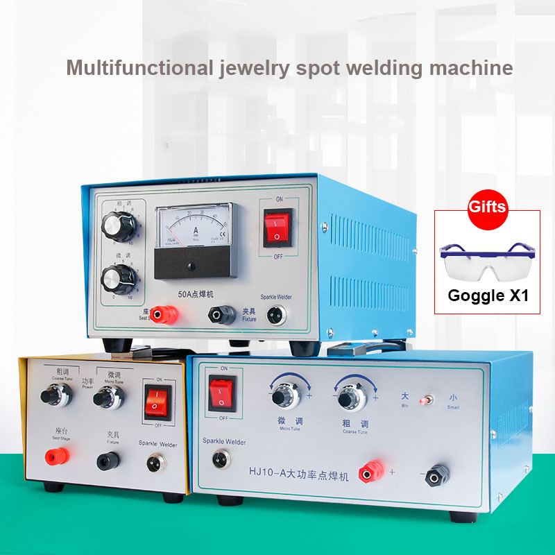 110V/220V Hand Held Pulse Spot Welder for Gold Silver Jewelry Processing