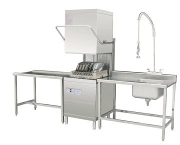 High Efficiency Hood Type Dishwasher for Hotels and Restaurants - Direct Factory Sale