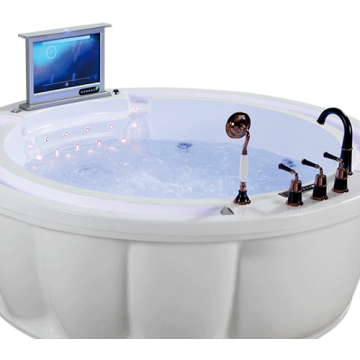 Small Hydraulic Circle Massage Bathtub