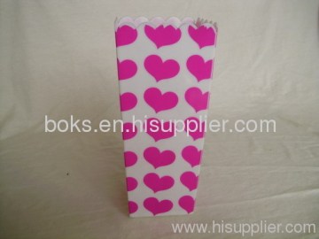 Square Plastic Popcorn Cup 