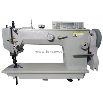 Single Needle Long Arm Top and Bottom Feed Lockstitch Machine