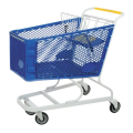 Plastic Supermarket Shopping Trolley