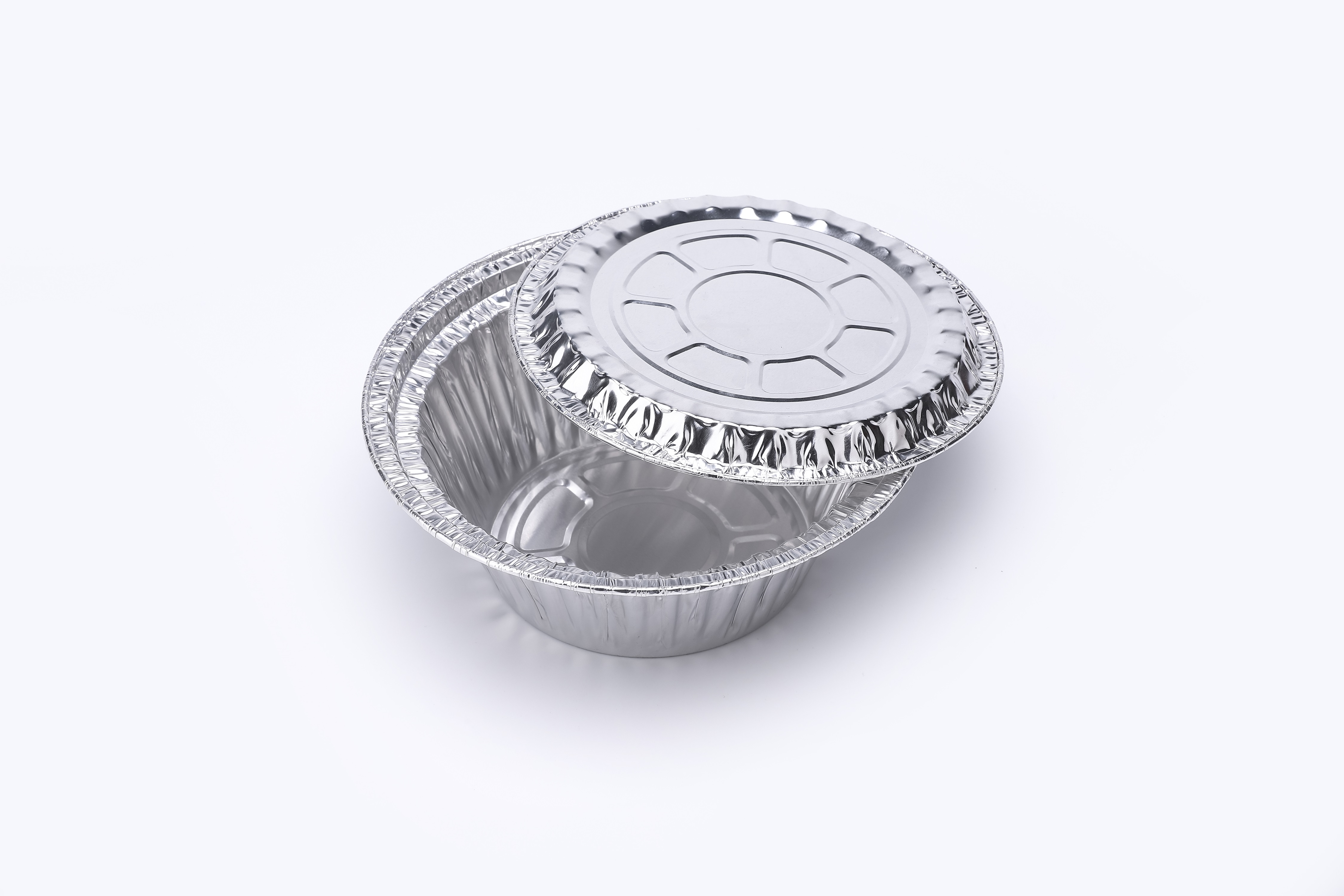 Aluminum Foil Pan Round with Lid