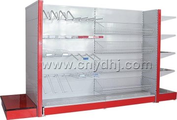 Metal Supermarket gondola shelving-Good for display Articles for daily use