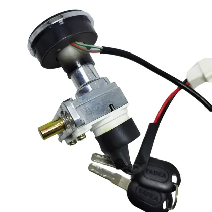 Universal 4-Wire Ignition Start Lock Key Switch for Motorcycle Ignition System