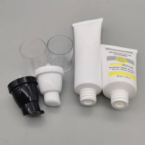 D30mm round tube with pump for cosmetic packaging