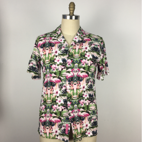 Custom printed floral Shirts