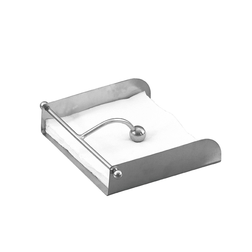 silver napkin holder