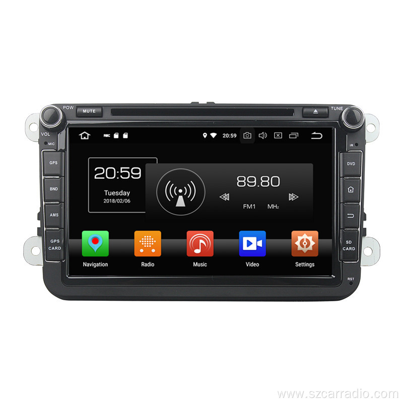 AUTORADIO GPS ANDROID for Passat Golf Touran