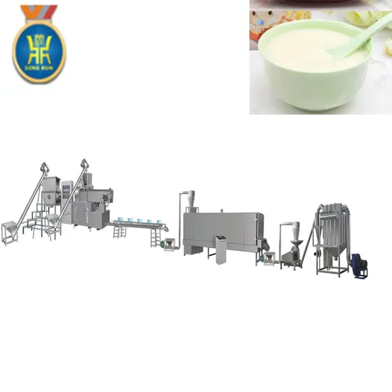 high capacity electric baby food snack processing machine