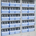 Caixa de armazenamento deslizante