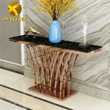 Luxury Modern Marble Hallway Console Table