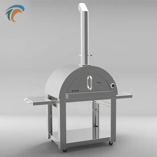 Big Freestanding Outdoor Wood Fired Charcoal Oven For Pizza