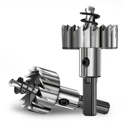 Non-slip Triangle Handle Hole Saw Drill Bits for Metal Drilling: HSS6542