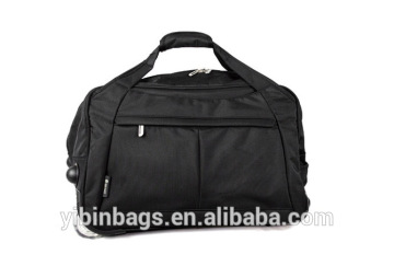Schwarz starke langlebige Trolley Reisetasche TRB020