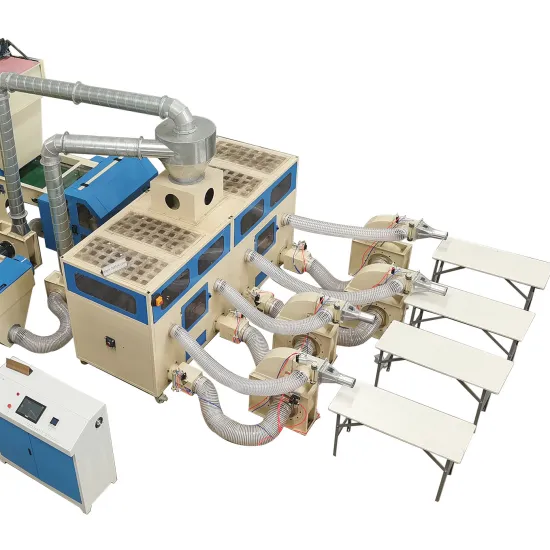 ZXJ-919-A Pillow Filling Machine: Versatile Stuffing Options Including Fibers, Sponge, Goose Feather Down, Latex, and Foam