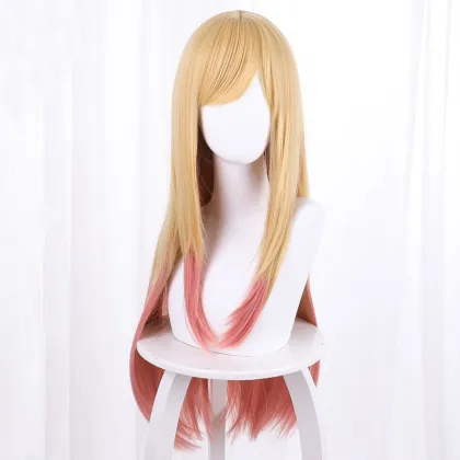85cm Long Straight Anime My Dress-Up Darling Marin Kitagawa Cosplay Wig