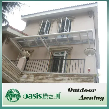 Modern aluminum alloy rain covered patio loose