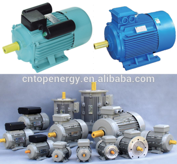 Top energy MS/Y/YC/ Y2 series 10hp single phase motor, AC motor electric 2pole-6pole, construction single phase induction motor