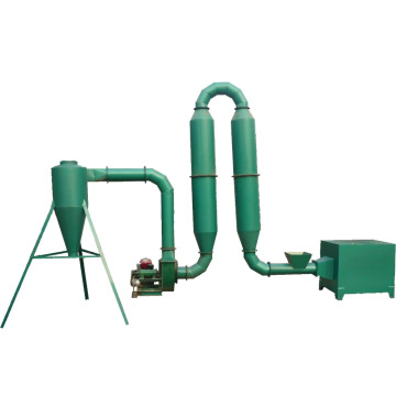 Small Sawdust Dryer for Wood Processing with Hot Air Furnace and Electric Heating