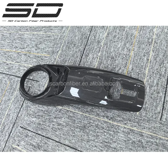 OEM Dry Carbon Fiber Engine Compartment Cover Plate for Ferrari F8