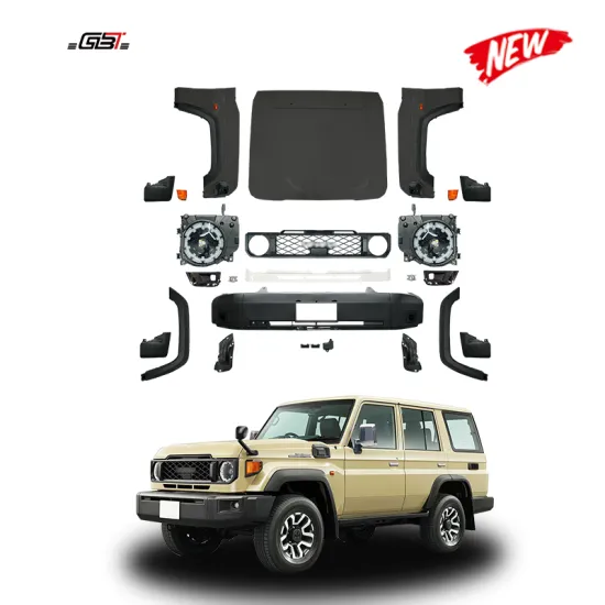 GBT 2024 New Arrival Front Bumper Upgrade Kit for 2002-2022 Toyota Land Cruiser 76