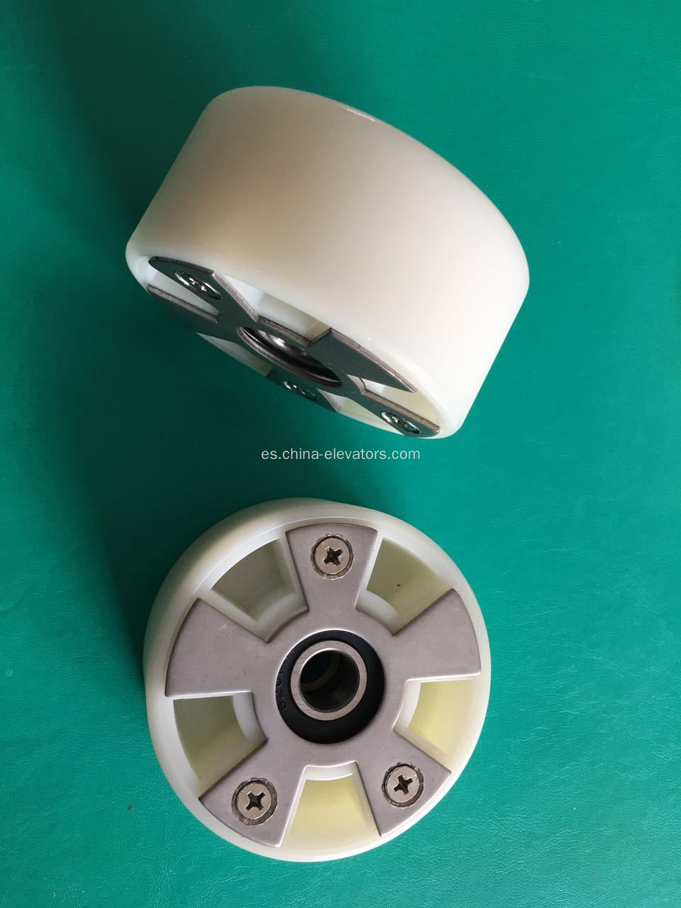 Rodillo tacómetro de pasamanos GAA2215AB7 de 76 mm para escaleras mecánicas OTIS