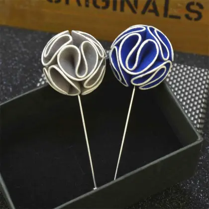 2016 fashion lollipop double faced deer velvet cheap brooch
