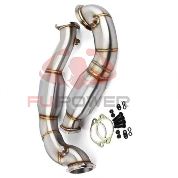 Stainless Steel Downpipe 3\" E90/E91/E92/E93 for BMW N54 135i & 335i