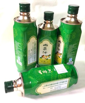 Stainless Steel Camellia Seed Oil Metal Tin