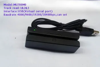 Magnetic swipe card reader-Virtual serial port (MU700M0)