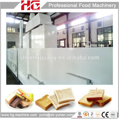 Whole set high quality sliced cake production line