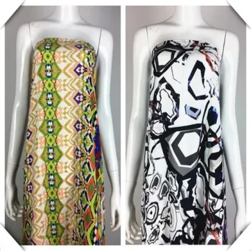 Soft Printed Woven Rayon Fabric