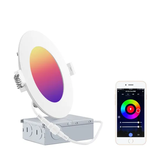 Alexa-Controlled RGB WiFi Recessed Ceiling Lights - 4 Inch, 6 Inch Smart LED Downlights