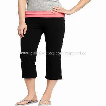 Running Capri, Made of 90% Nylon Supplex, 10% Lycra Materials