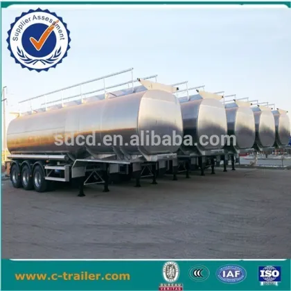 Heavy duty 30000L-60000L oil tanker trailer for trucks and trailers